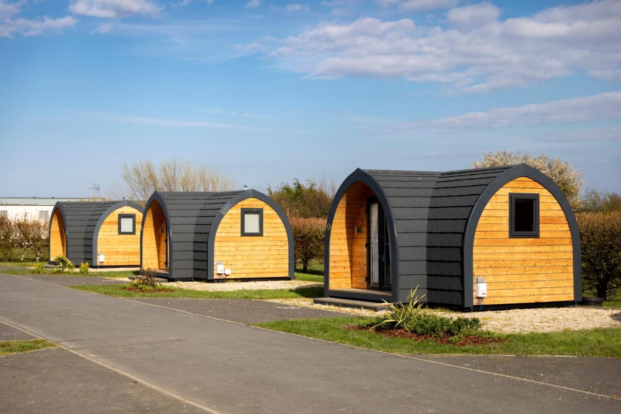 Camping Pods Hedley Wood Holiday Park Bridgerule Exterior foto