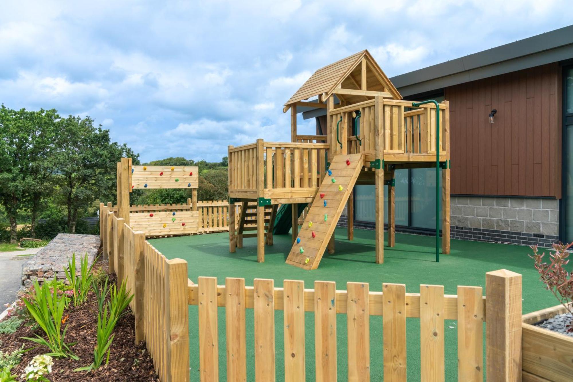Camping Pods Hedley Wood Holiday Park Bridgerule Exterior foto